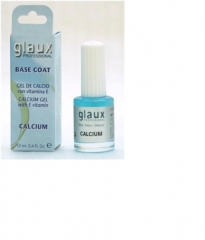 Calcium glaux, base tratante unas debiles