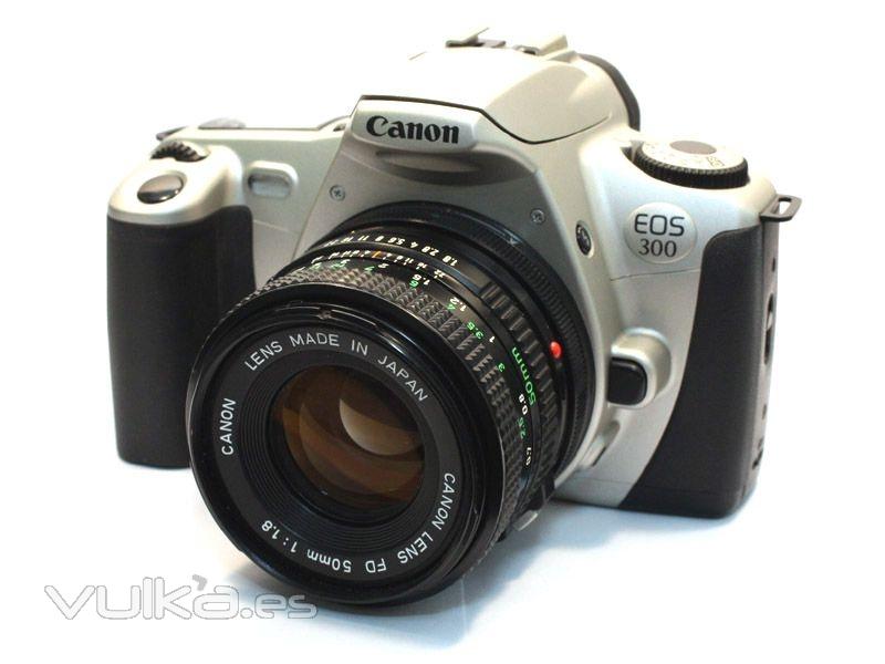 Objetivo Canon FD en Canon EOS