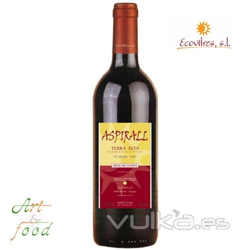 Vino ecológico Aspirall - premio BIO CORDOBA -