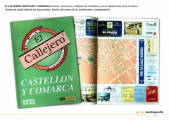 El callejero castellon y comarca diseno de callejero, publicidades y maquetacion