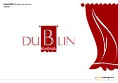 Dublin estil boutique de lenceria diseno de logotipo
