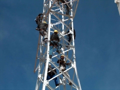 Curso de altura sobre torres del sector electrico en nuestras instalaciones de ontigola