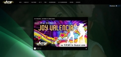 Diseno web - discoteca joy valencia