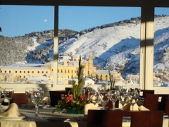 Foto desde nuestro restaurante la terraza ubicado en la septima planta del hotel alfonso viii