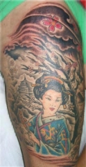 Tatuaje realizado por zappa