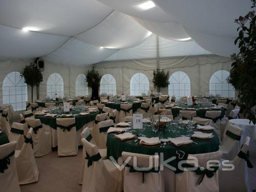 carpa boda interior 3