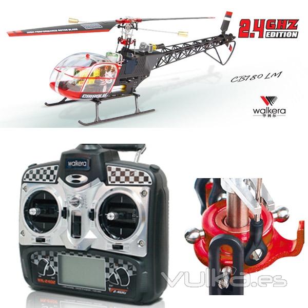 Helicoptero Walkera CB-180LM 2,4 Ghz rc eléctrico