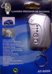 Alcoholimetro linterna llavero 10 eur