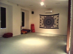 Sala de yoga y meditacion
