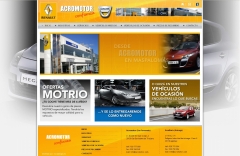Web de Acromotor - Concesionario oficial de Renault y Dacia en Canarias (www.acromotor.com)