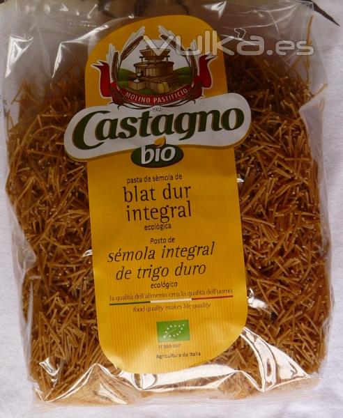 Fideos de trigo integral