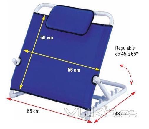 Respaldo ajustable para cama