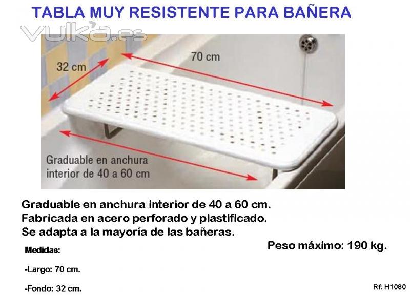 Tabla para bañera ALTON soporta hasta 190 kg