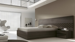 Muebles dormitorio en color volocano