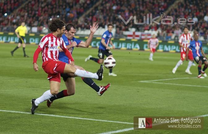 Liga BBVA Futbol Almería + Atletico de Madrid +Antonio Siles, Fotógrafo