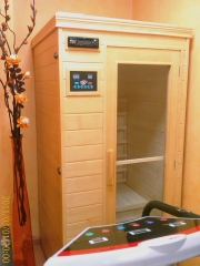 Sauna y plataforma vibratoria