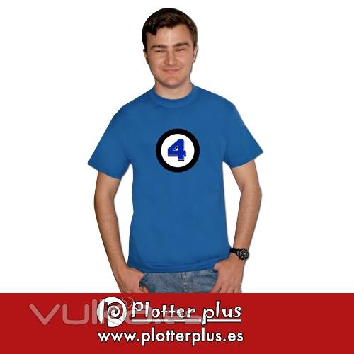 Camisetas impresas en alta calidad en Plotterplus