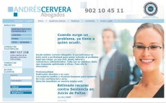 Diseño web Andrés Cervera Abogados