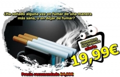 Fume de una manera mas sana cigarrillo electronico 19,95eur disponemos de recambios a 3,95eur