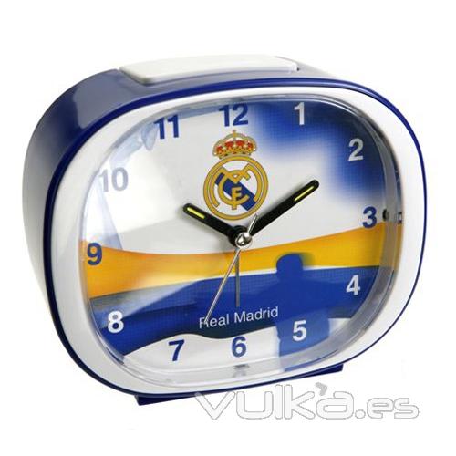 Reloj despertador customizado Real Madrid CF. Categoría: Fútbolmanía. Ref. BRAFU6