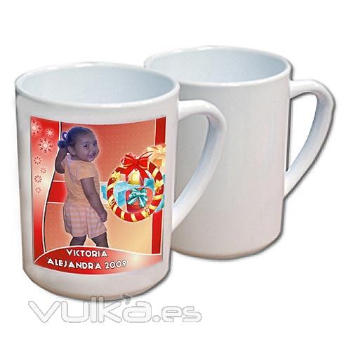 Taza mug 300cc,  personalizada por sublimación. Categoría Merchandising. Ref. ZAZMK17