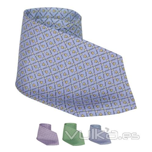 Corbata estampada. Seda 100%. Marca Lambertti. Categoría: textil. Ref. SZZCOR9