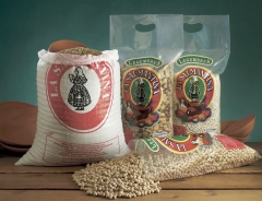 Legumbres a granel, legumbres en sacos de 25 kg, 15 kg, 10 kg y 5 kg