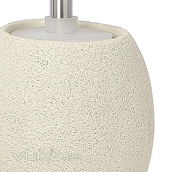 Pomez blanco escobillero de baño en lallimona.com detalle1