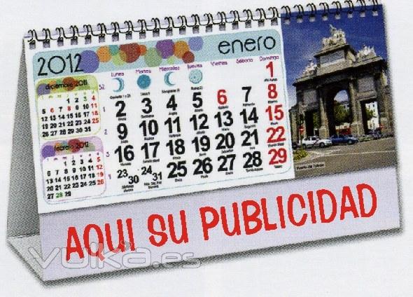 Calendarios Publicitarios 2012