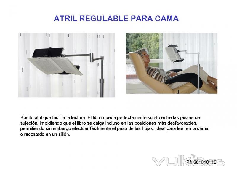 ATRIL REGULABLE PARA ACOSTADO