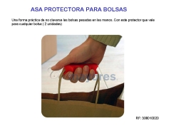 Protector para llevar bolsas