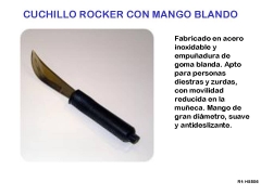 Cuchillo especial parkinson y debilidad en manos