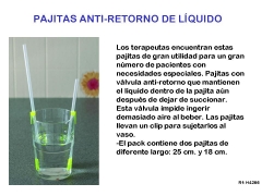 Pajitas antirretorno