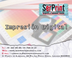 Impresion digital serprint serigrafia