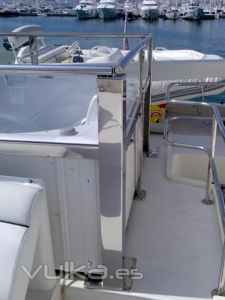 montaje jacuzzi en flybridge