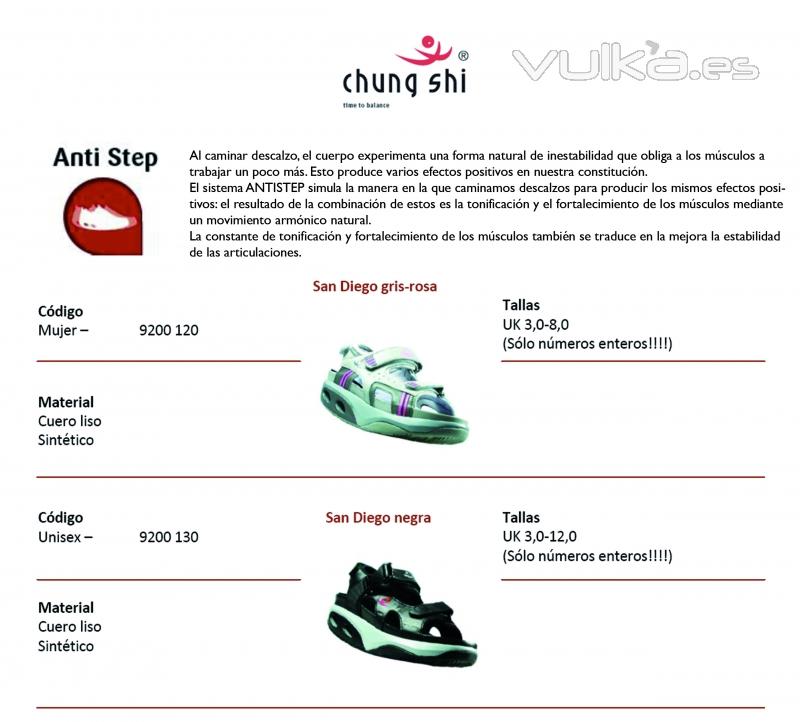 MODELOS DE CHUNG SHI ANTISTEP