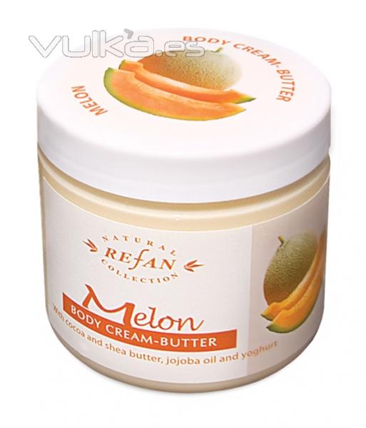 Crema corporal de Refan al melón alta cosmetica y belleza en lineabaño.com