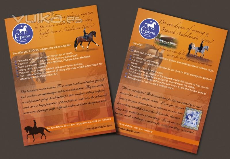 Flyer para Epona