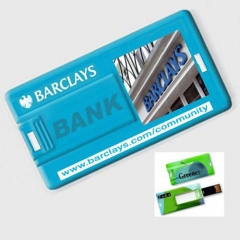 Memoria usb formato mini tarjeta de credito  muy delgada 1,6 mm desde 1 hasta 8gb ref dtzcard11