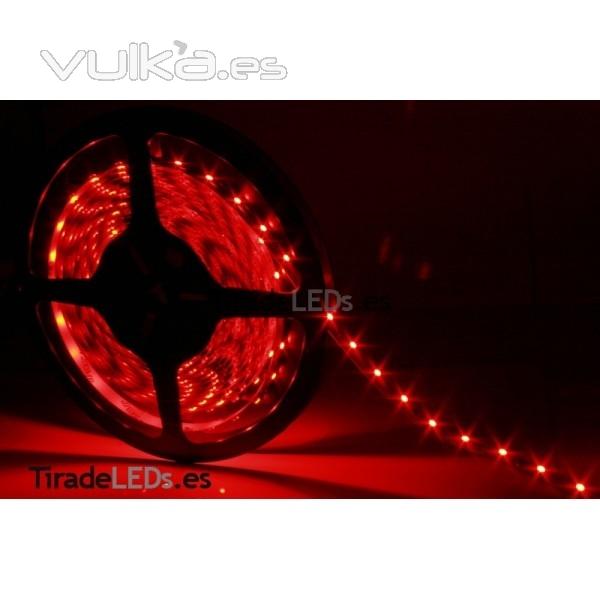 Tiras de LED color Rojo 300 leds SMD 3528 :: TiradeLEDs.es