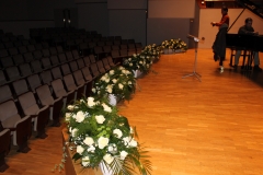 Decoracion floral auditorio nacional madrid allium floristeria