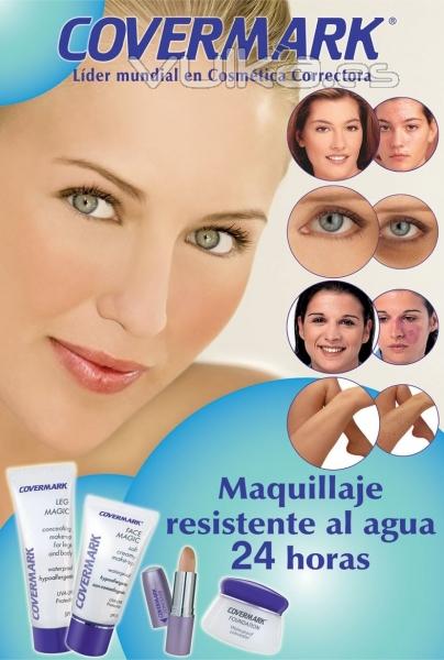 Covermark, líder en maquillaje de camuflaje. Manchas, varices, cicatrices, ojeras...