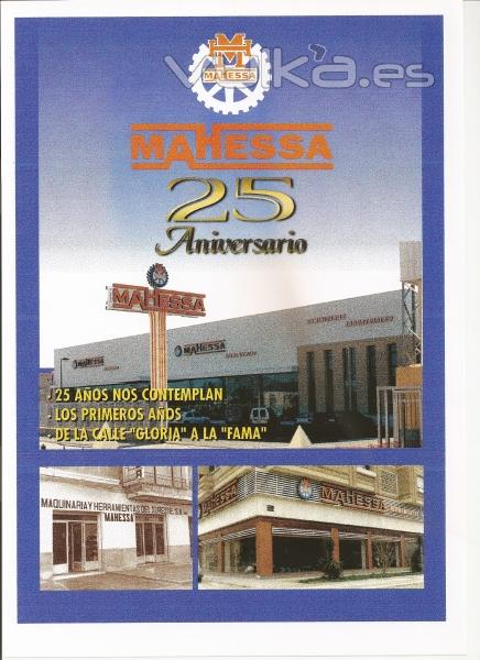 CARTEL CONMEMORATIVO DEL 25 ANIVERSARIO.