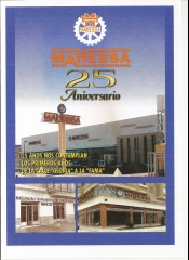 Cartel conmemorativo del 25 aniversario