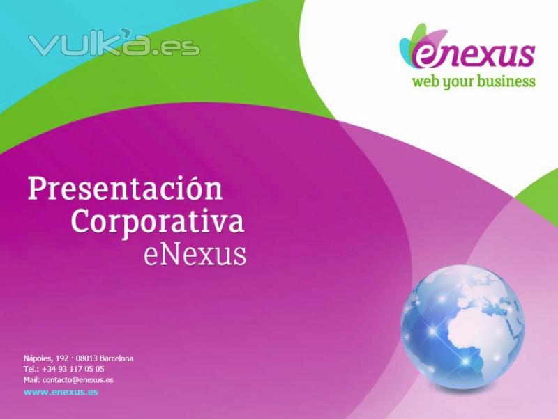 Presentación corporativa de eNexus - http://www.enexus.es