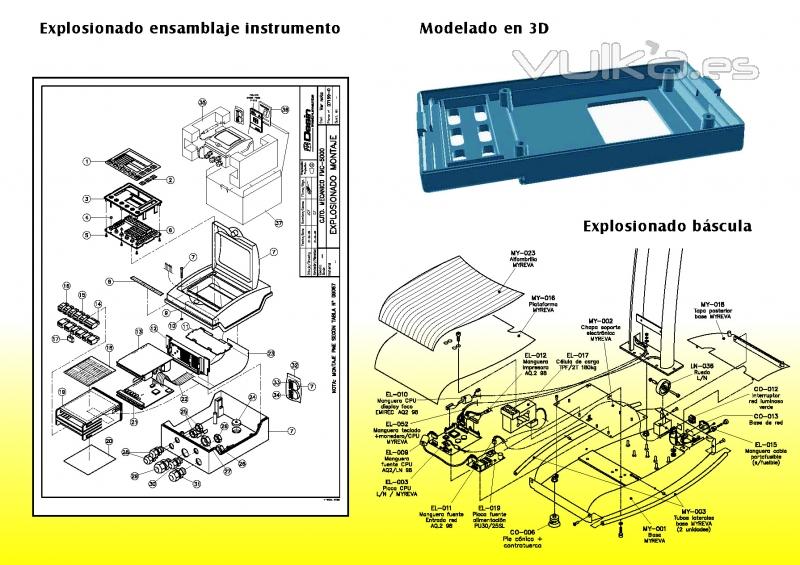 Explosionados y 3D