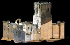 Levantamiento topografico de detalle mediante escaner laser 3d castillo de belalcazar (cordoba)