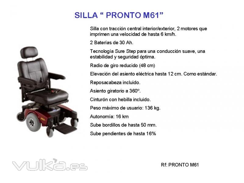 SILLA ELECTRÓNICA DE TRACCIÓN CENTRAL