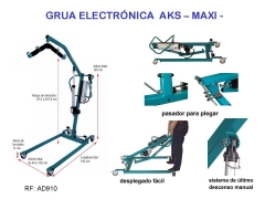 Grua electronica aks maxi