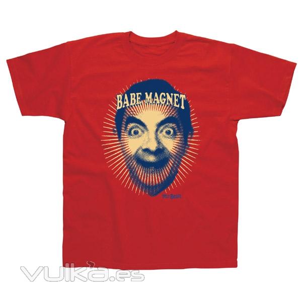 Camisetas mr Bean babe magnet